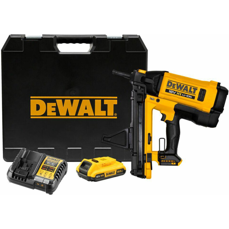 Dewalt GWOŹDZIARKA 18V DGN845D1 GAZOWA C6 TRACK-IT 1x2,0Ah 15° 13-40mm