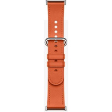 Xiaomi | Leather Quick Release Strap | Coral orange | Stainless steel/Calf leather | Fits wrists 135-205 mm