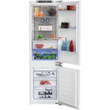 Beko Refrigerator | BCNA275E4FN | Energy efficiency class E | Built-in | Combi | Height 177.5 cm | No Frost system | Fridge net capacity 185 L | Freezer net capacity 69 L | Display | 38 dB | White
