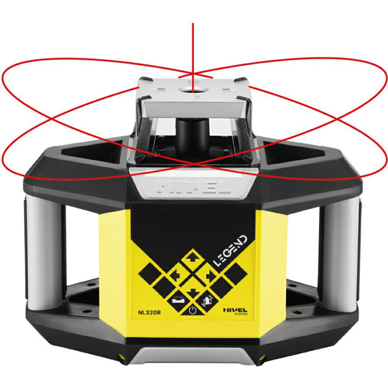 Nivel System NIWELATOR LASEROWY NL320R DIGITAL wiązka czerwona