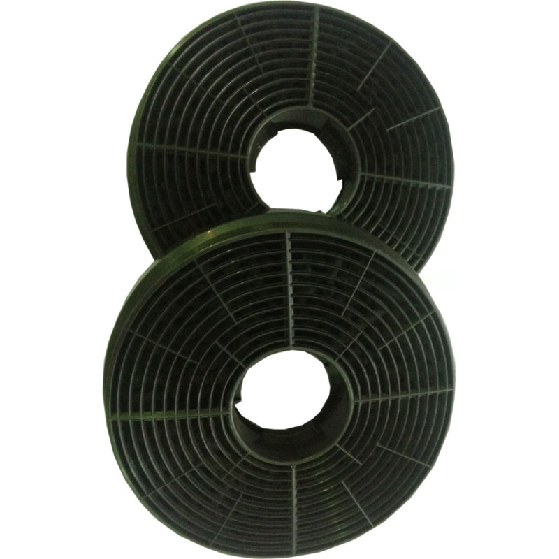 Carbon filter for cooker hood, set of 2, 10.5x2.35cm FC-440GBK HEINNER