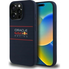 Red Bull RBHMP15X24SIHSRV iPhone 15 Pro Max 6.7" Hard Case Navy Silicone Horizontal Logo MagSafe