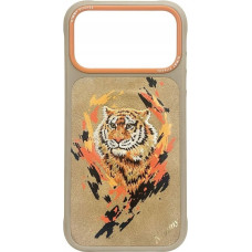 Uniq Nimmy Tiger MagSafe case for iPhone 17 Pro light brown