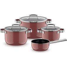 WMF Fusiontec Mineral Pro Rose Quartz Topfset 4-tlg.