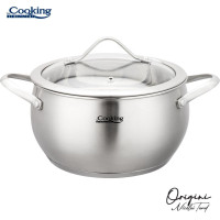 Pot stainless steel with Teflon coating 3.3L 20x11cm HR-RW-T033 HEINNER