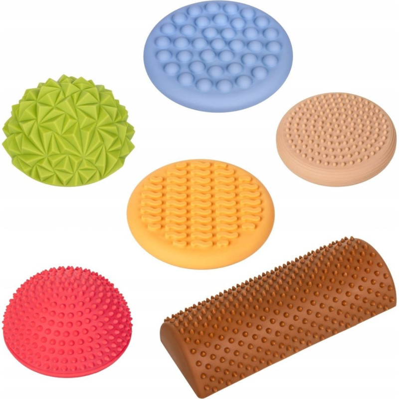 Tullo Ścieżka sensoryczna pastelowa, 6 szt.