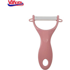 Vegetable peeler with ceramic blade 13x7.6cm pink VN-YMJ-121R VANORA