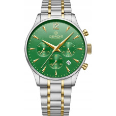 Giewont Zegarek Giewont Zegarek Męski Chronograph Sapphire Zielony GW6310-B6