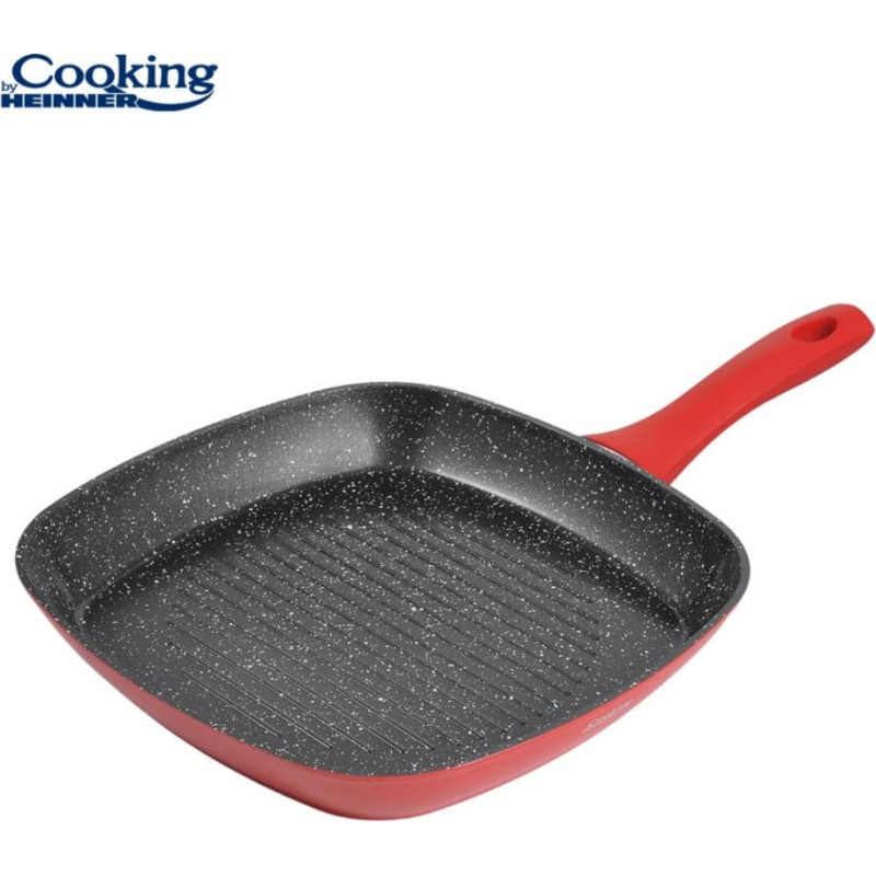 Grill pan aluminum with ceramic coating 28x4cm HR-BET-ED28 HEINNER