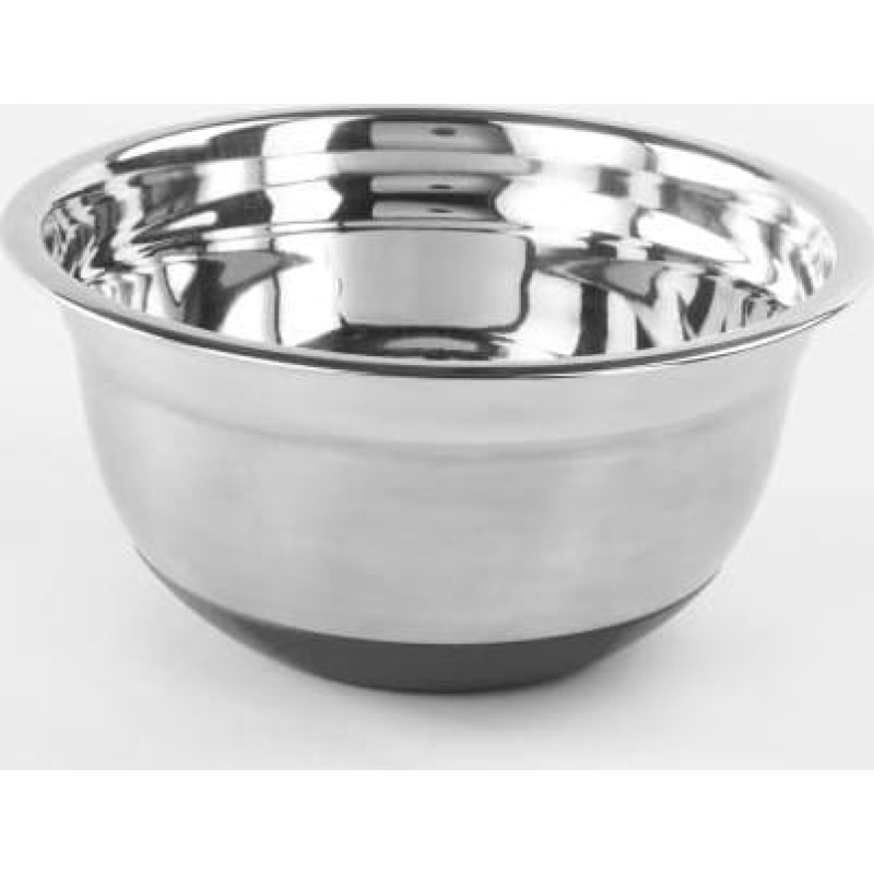 Stainless steel mixing bowl with non-slip silicone base 30cm VN-JKBL-1205 VANORA