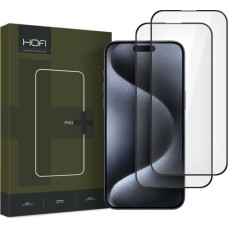 Hofi SZKŁO HARTOWANE HOFI GLASS PRO+ 2-PACK IPHONE 16 BLACK