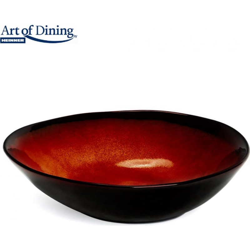 Ceramic oval bowl set 6pcs 20cm VULCANO HR-LH-VBO206 HEINNER