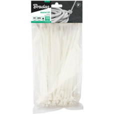 Bradas OPASKA PLASTIK BIAŁA  4,6x160/100szt...