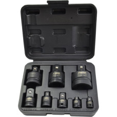 Awtools AW IMPACT SOCKET REDUCTION ADAPTER SET 8pcs BLACK LINE