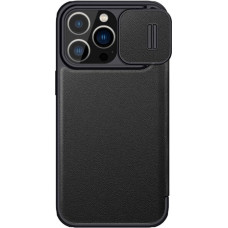 Nillkin Case Nillkin Qin Pro Leather for iPhone 14 Pro (Black)