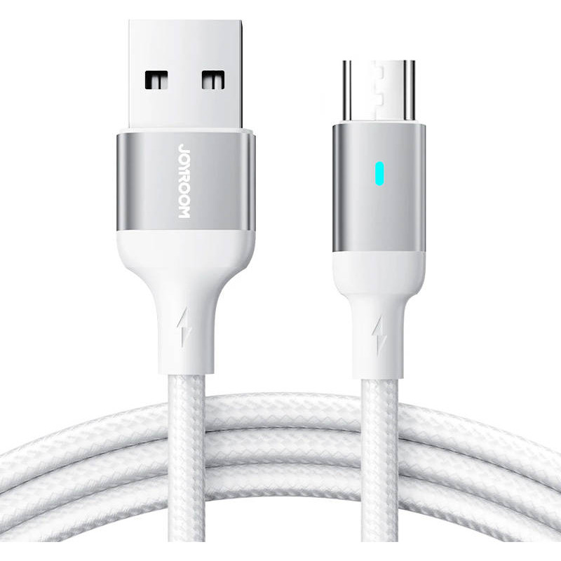 Joyroom Cable to Micro USB-A / 2.4A / 1.2m Joyroom S-UM018A10 (white)