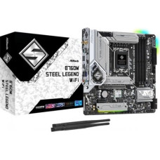 Asrock Motherboard B760M STEEL LEGEND WIFI s1700 4DDR5 DP/HDMI mATX