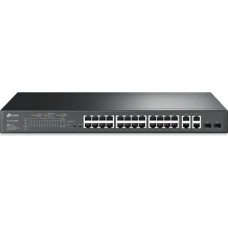 Tp-Link Switch|TP-LINK|TL-SL2428P|Rack|PoE+ ports 24|250 Watts|TL-SL2428P