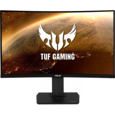 Asus Monitor 32 inch VG32VQR 165Hz WQHD HDMI DP 1800R HDR400 Speaker 400cd / m2 G-SYNC Height adjustment 0-140mm