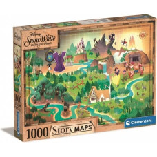 Clementoni Puzzles 1000 elements Story Maps Snow White