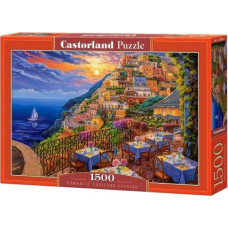 Castor Puzzles 1500 elements Romantic Positano Evening Italy