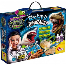 Lisciani Educational set Crazy Science - Sharks and dinosaurs