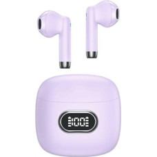 Usams Bluetooth Headphones 5.3 TWS IA II LED purple