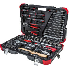 Gedore red Socket Set 1/4  + 1/2  100-pieces