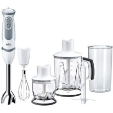 Braun MultiQuick 5 MQ5245WH blenderis 1,25 L Iegremdējams blenderis 1000 W Pelēks, Balts