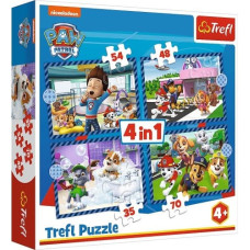 Trefl Puzzle 4in1 Dog matters Paw Patrol