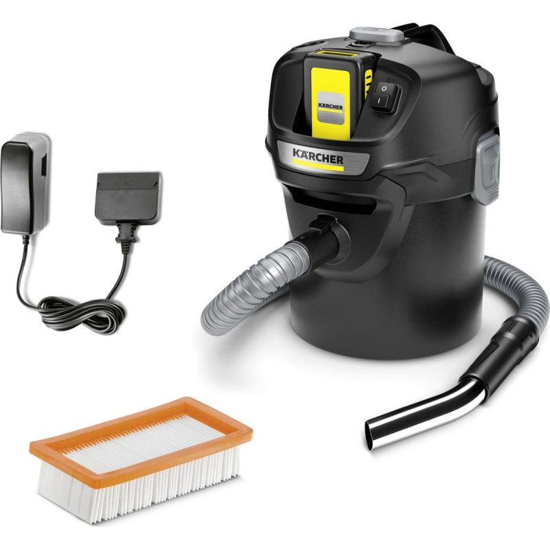 K&auml;rcher AD 2 Battery Set Cordless Ash Extractor