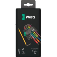 Wera 967/9 TX BO SB L-key set, Blacklaser