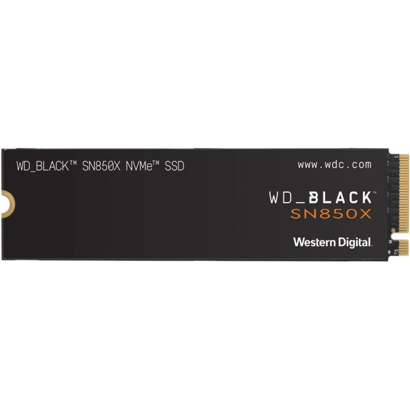 Western Digital SSD|WESTERN DIGITAL|Black SN850X|2TB|M.2|PCIE|NVMe|Write speed 6600 MBytes/sec|Read speed 7300 MBytes/sec|2.38mm|TBW 1200 TB|WDS200T2X0E