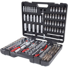 Ks Tools 1/4 +3/8 +1/2  Socket Wrench-Set 195-pieces 917.0795