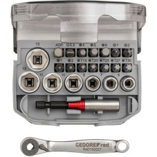 Gedore red Socket Set 1/4 23-pieces