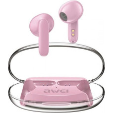 Awei Bluetooth Headphones 5.3 T85 ENC TWS pink