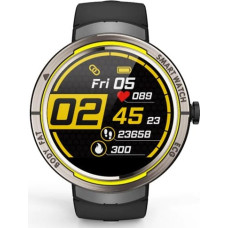 Kumi Smartwatch KU5 1.22 inches 180 mAh black