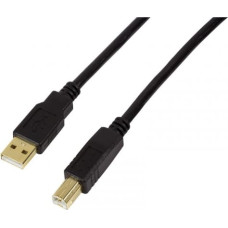 Logilink Active repeater cable USB 2.0 AM/BM 10m black