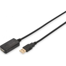 Digitus USB 2.0 Repeater cable, USB A M / A F length 5m