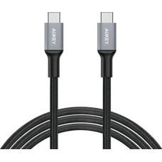 Aukey CB-CD6 Ultrafast Braided uick Charge USB C - USB C 2m