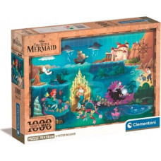 Clementoni Puzzle 1000 elements Compact Disney Maps Little Mermaid