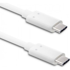 Qoltec Cable USB 3.1 type C male, USB 3.1 type C