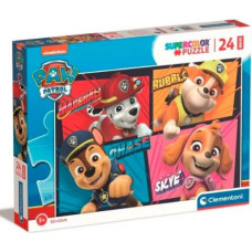 Clementoni Puzzle 24 elements Super Color Paw Patrol