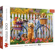 Trefl Puzzle 500 elements Dogs adventure