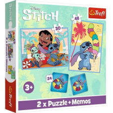 Trefl Puzzles 2in1 memos Lilo i Stitch