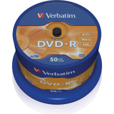 Verbatim DVD-R 16x 4.7GB 50P CB 43548