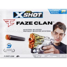 Zuru X-Shot Blaster Skins Menace Faze Blind bag 4 darts