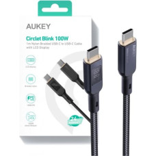 Aukey CB-MCC102 Nylon C able USB C - USB C 1.8m