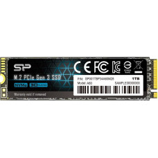 Silicon Power SSD drive P34A60 1TB PCIE M.2 NVMe 2200/1600 MB/s