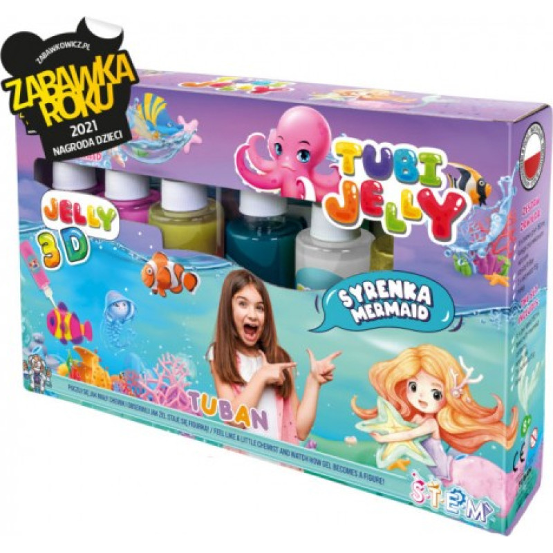 Tuban Tubi Jelly set 6 colors - Mermaid